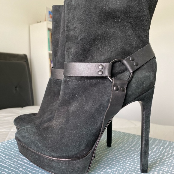 Schutz Black Boots - Picture 3 of 4